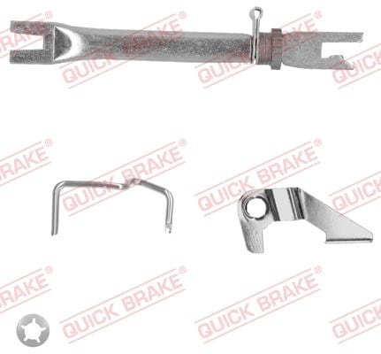 10253004-1L Quick Brake Brake Adjuster 557 Shoe Left 10253004-1L – fits Opel Corsa