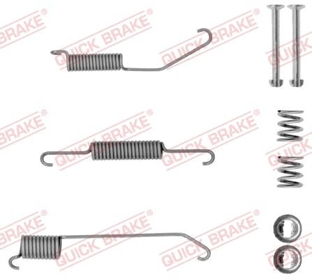 105-0067-1 Quick Brake Brake Shoe Spring Kit 105-0067-1 – fits Toyota Corolla