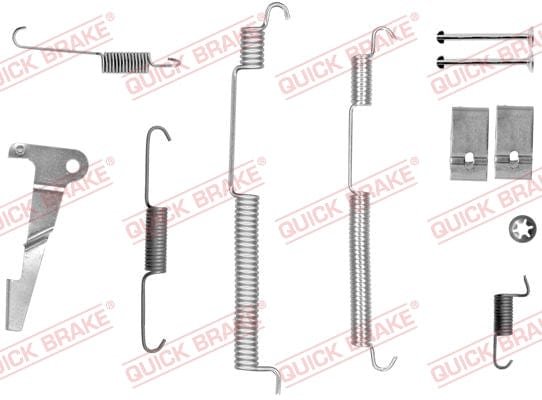 105-0070X-1L Quick Brake Brake Shoe Spring Kit Left 105-0070X-1L – fits Ford Ranger
