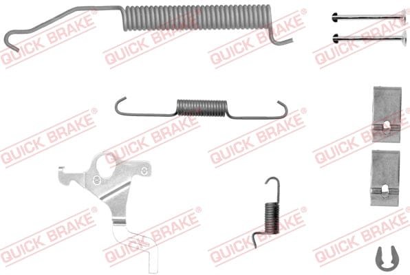 105-0071X-1L Quick Brake Brake Shoe Spring Kit Left 105-0071X-1L – fits Mazda BT-50