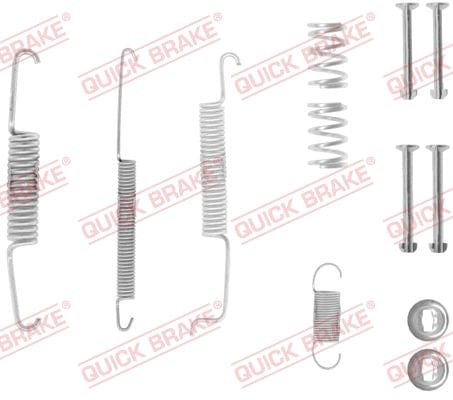 105-0569-1 Quick Brake Brake Shoe Spring B489M 105-0569-1 – fits VW Golf