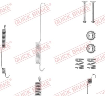105-0600-1R Quick Brake Brake Shoe Spring Kit 105-0600-1R – fits Mazda Rustler