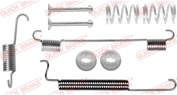 105-0795-1 Brake Shoe Accessory Kit 105-0795-1 – fits Chevrolet Spark