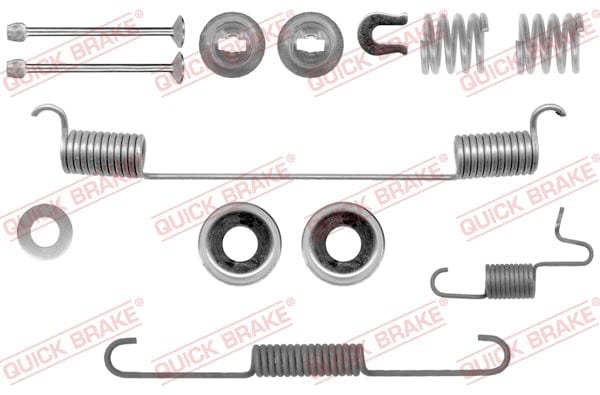 105-0818-1 Quick Brake Accessory Kit B Shoe 105-0818-1 – fits Nissan NP300