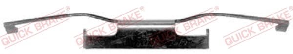 109-1011-1 Quick Brake Clip Kit FDB259 109-1011-1