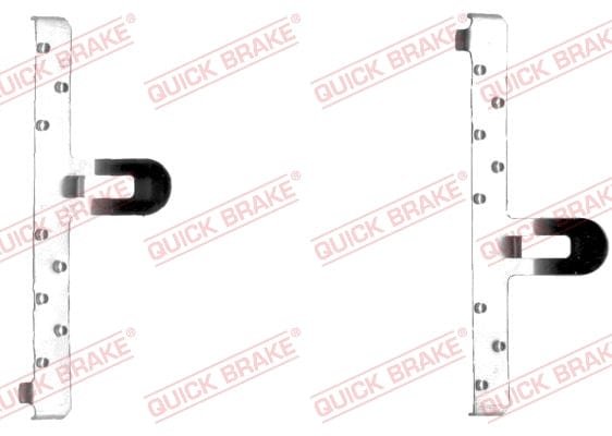 109-1048-1 Quick Brake Brake Pad Clip Kit 109-1048-1 – fits VW Golf
