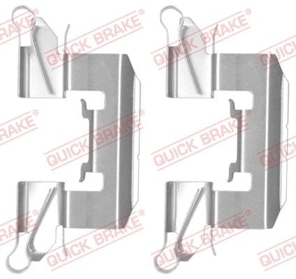 109-1772-1 Quick Brake Accessory Kit B Pads 109-1772-1 – fits Daihatsu Materia
