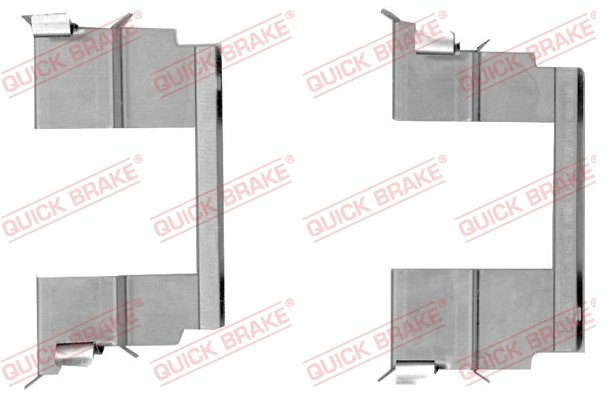 109-1783-1 Quick Brake Brake Pad Clips 109-1783-1 – fits GWM STEED5