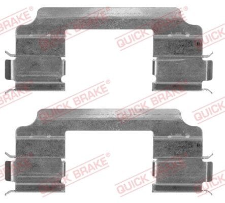 109-1817R-1 Quick Brake Brake Pad Clip Kit 109-1817R-1 – fits Toyota Hilux