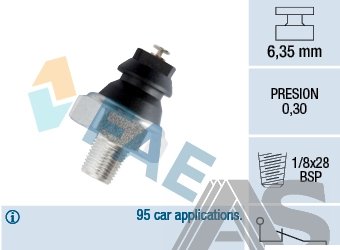 12240F Echlin Oil Pressure Switch 12240F – fits Toyota Hilux