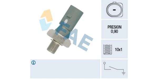 12882 Motopart Oil Pressure Switch 0.90 M10X1.00 12882 – fits VW Jetta