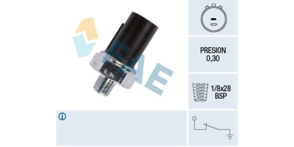 12990 PIA Oil Pressure Switch 0.3 1/8X28HBSP 12990 – fits Hyundai Santa