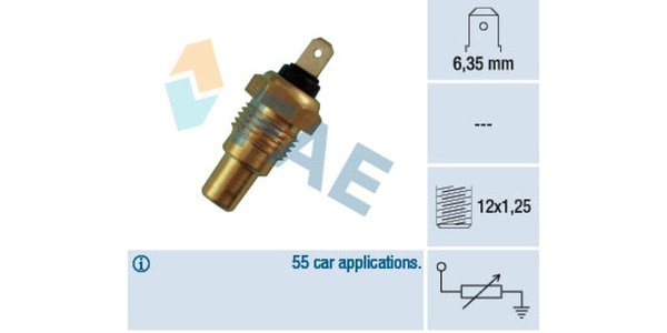 31580 PIA Temperature Switch 1PIN M12X1.25 31580