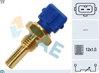 33010 FAE Temperature Switch 2PIN M12X1.5 33010 – fits Opel Kadett