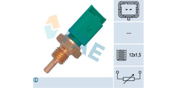 33705 FAE Temperature Switch 2PIN M12X1.5 33705