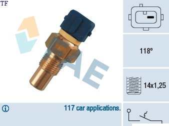35290 Echlin Temperature Sender 35290 – fits Peugeot & Citroen