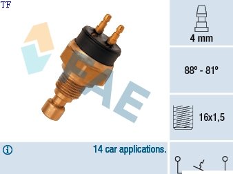 37440 Echlin Switch Fan Pulsar 37440
