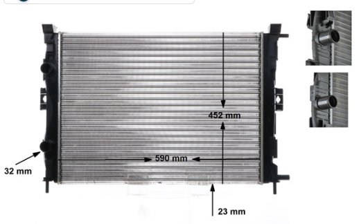 376781134 Plexus Radiator 376781134 – fits Renault Megane