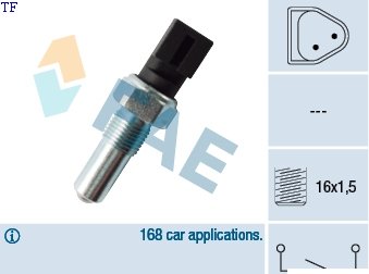 40590 FAE RL/SW 2PIN M16X1.5 40590
