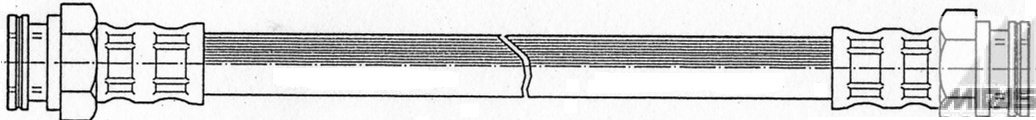 510398 Hubs & Brake Hoses - BRAKE HOSE