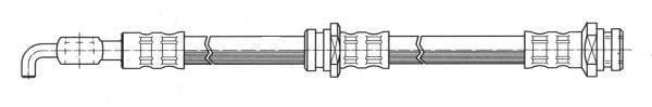 510778 Hubs & Brake Hoses - BRAKE HOSE