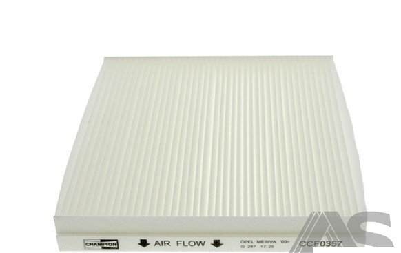 CCF0357 Champion Cabin Air Filter CCF0357 – fits Opel Meriva