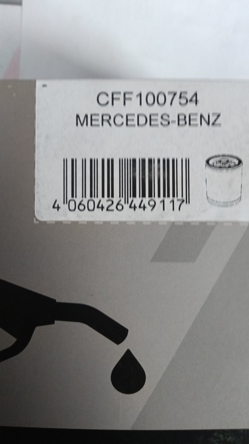 CFF100754 Filters - FUEL FILTER