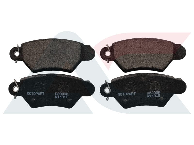 D3300M Motopart Rear Brake Pads D3300M – fits Opel Astra