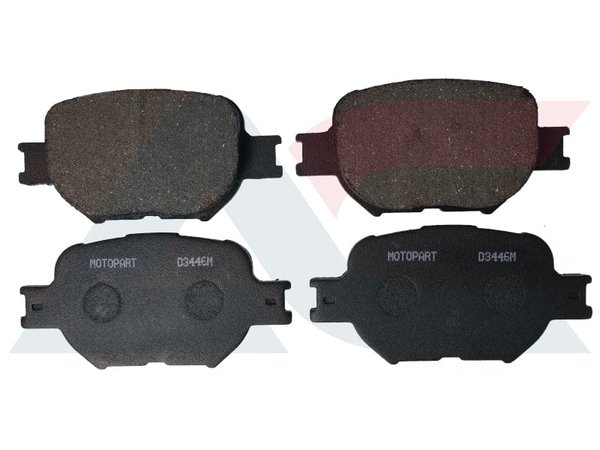 D3446M Disc Pads Front - Toyota Allex Runx - Motopart D3446M