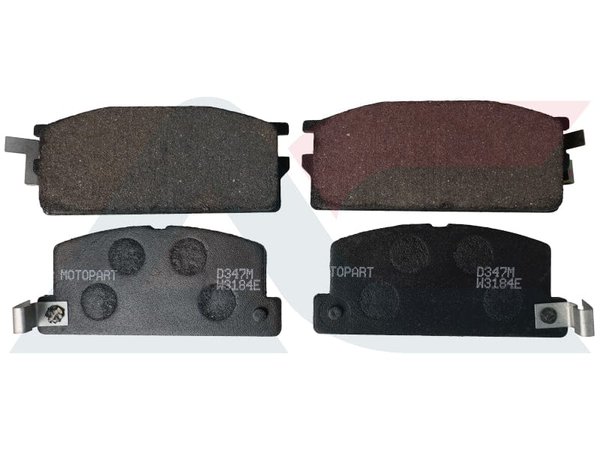 D347M Disc Pads Front - Isuzu KB210/KB220 - Motopart D347M