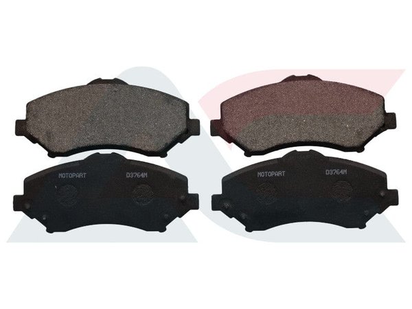 D3764M Motopart Brake Pads Front D3764M – fits Jeep Wrangler