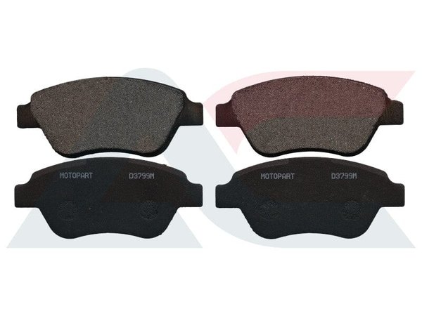 D3799M Motopart Disc Pads D3799M – fits Opel Corsa