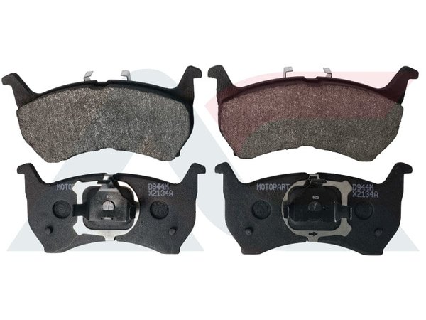 D944M Disc Pads Front - Mazda 626 - Motopart D944M