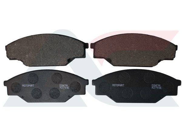 D947M Disc Pads Front - Cam Inyathi Rhino & others - Motopart D947M