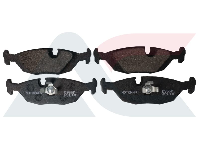 D966M Motopart Rear Brake Pads D966M – fits BMW
