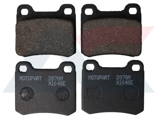 D978M Disc Pads Rear - Mercedes 1982-1994 - Motopart D978M