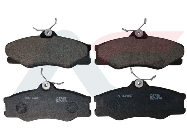 D979M Disc Pads Front - VW Kombi 1991 - Motopart D979M