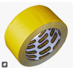 DUCT4 HSTM Yellow Duct Tape DUCT4