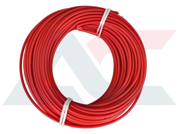 E1630R Electropart Cable 1.50mm Red E1630R