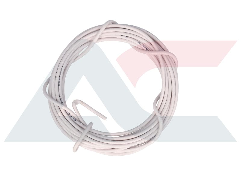 E2010W-5 Electropart White Electric Cable 2.00mm E2010W-5