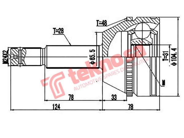 FD3015A Drive Train Part FD3015A – fits Ford Transit