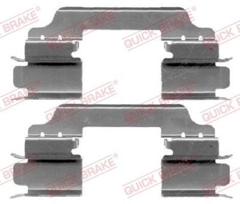 FDB1750 Disc Pads Front - Mercedes A-Class 2004-2012 & others - Ferodo FDB1750