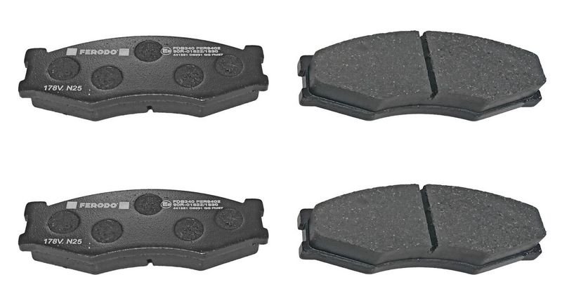 FDB340 Ferodo Disc Pad D954 FDB340 – fits Nissan