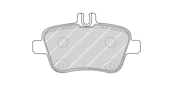 FDB4163 Ferodo Rear Brake Pads FDB4163 – fits Mercedes-Benz