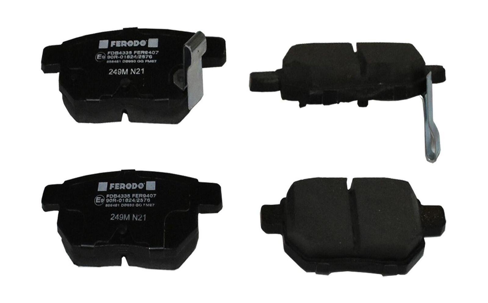 FDB4335 Disc Pads Rear - Toyota Auris/Corolla/Prius, Lexus CT - Ferodo FDB4335