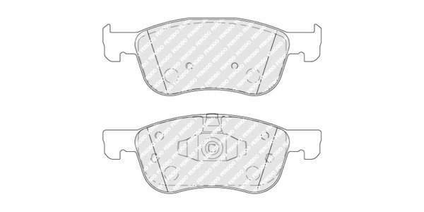 FDB4816 Disc Pads Front - Ford Fiesta 2017+ - Ferodo FDB4816