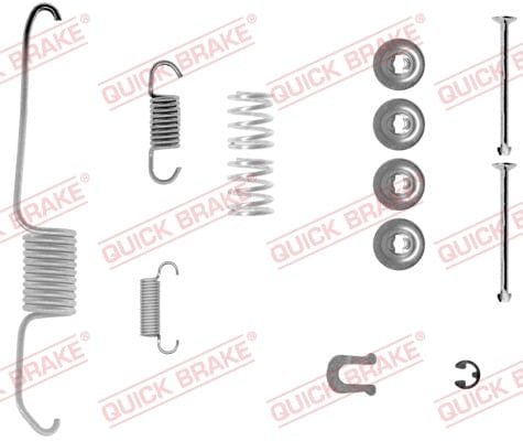 FSB324 Brake Shoes NO D FSB324 – fits Daihatsu Rocky