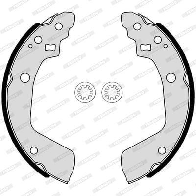 FSB4172 Ferodo Brake Shoe 1021 FSB4172