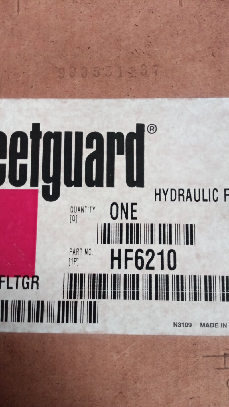 HF6210 Diesel Filter/P55-1222 HF6210