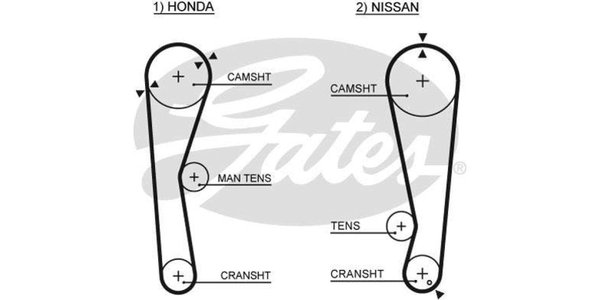 HON095FSD Timing Belt HON095FSD – fits Honda 1300
